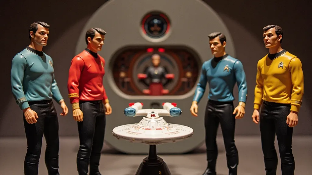 Vintage Star Trek figures