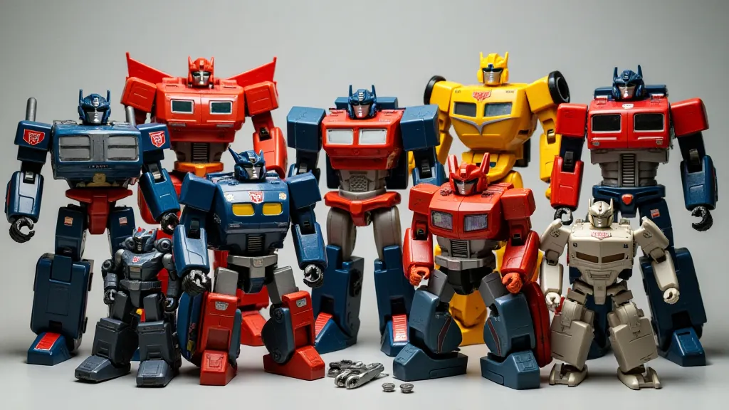Vintage Transformers figures